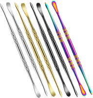 YOLOPARK Juego de herramientas para tallar cera, cuchara de herramientas de esculpir de acero inoxidable, 4.75 pulgadas, llave principal para el éxito (8 piezas) - Arteztik
