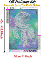 Kit de pintura de diamante para adultos y niños, pintura de diamante 5D, punto de cruz, bordado de diamante de arte, perfecto para relajación y decoración de pared del hogar - Arteztik
