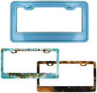 Molde de goma del molde de la resina del molde del silicón del marco de la placa DIY-PORPOR BOOYA - Arteztik
