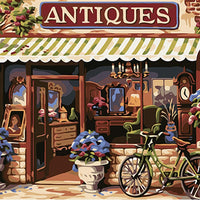 Mural de pared arte pintura por números DIY acrílico Kit de pintura para niños y adultos principiante – 16 x 20 pulgadas Van Gogh cielo estrellado con 3 cepillos y colores brillantes - Arteztik
