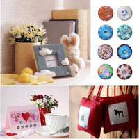 ULTNICE 200 piezas cabujones redondos mosaico azulejos para manualidades mosaico de vidrio para hacer joyas - Arteztik
