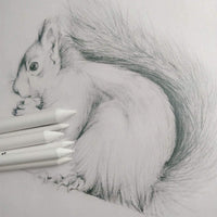6 piezas de mezcla de tocones y tortilliones, herramientas de dibujo de boceto, licuadoras de arte de papel para el dibujo de boceto del estudiante - Arteztik
