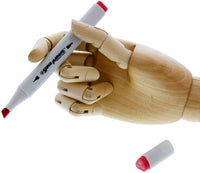 US Art Supply Madera Artista maniquí Manikin articulada dibujo con flexible dedos – Perfecto para dibujar la mano humana (12" mano derecha) - Arteztik
