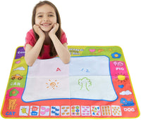 Geniteen Aqua Magic Doodle Mat Water Doodle Dibujo Mat Colorido Educativo Arte Escribir Mat - Arteztik
