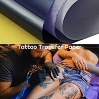 Papel de transferencia de tatuajes, Audab 38 hojas plantilla de papel para tatuaje, 8 1/4 pulgadas x 11 3/4 pulgadas - Arteztik
