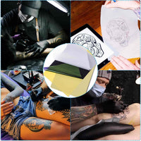 Papel de transferencia de tatuaje, 35 hojas de papel de transferencia de plantilla para tatuaje, tamaño A4 - Arteztik

