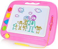 Pizarra colorida borrable magnética para bebés/niños, desarrollo de habilidades, tablero de dibujo, por Tonor - Arteztik
