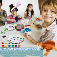Artes y manualidades para niños, kit de pintura, juguetes de dinosaurio, manualidades para niños de 4 a 8 años de edad, suministros de fiesta, regalos para niños y niñas, diversión creativa, regalo de cumpleaños - Arteztik
