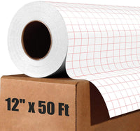 Lya Cinta de transferencia de vinilo para vinilo, rollo de papel de transferencia de 30 pies para Silhouette Cameo, máquina de deshierba, calcomanías, letreros, ventanas, pegatinas - Arteztik
