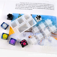Szecl - Moldes de silicona para teclados de juegos de teclados mecánicos de bricolaje, con 6 teclas de silicona y extractor de llaves - Arteztik

