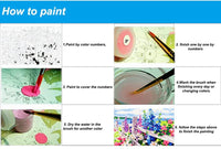 Kit de pintura acrílica de números para adultos y niños, cuadro por número en lienzo, regalo de cumpleaños, boda, Navidad, día festivo, 20.0 x 16.0 in - Arteztik
