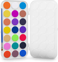 Kassa Juego de acuarelas – Kit de pintura para niños y adultos – El paquete incluye bolígrafo de agua (3 tamaños surtidos), papel de color de agua (30 hojas) y juego de pintura de acuarela (21 colores) - Arteztik

