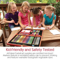 Faber Castell - Set de arte para niños, Set de Esenciales del Artista, Colores Variados - Arteztik
