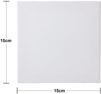 zilong lona 6" x 6"-Lienzo en blanco Junta 10-Piece Pack - Arteztik
