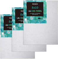 MEEDEN 64 piezas de pintura acrílica Kit con 48 x 0.7 fl oz pinturas acrílicas, pinceles de pintura acrílica, panel de lona, almohadilla de pintura acrílica, paleta cuchillo y esponja de arte, regalo perfecto para artistas, principiantes y adultos - Arteztik
