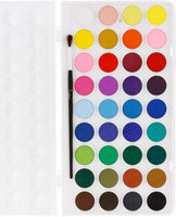 U.S. Art Supply - Tabla de dibujo de madera ajustable para artistas, 24.8 in de ancho x 18.9 in de alto (A2), 11.0 in de ancho x 13.8 in de alto y 36 colores de acuarela. - Arteztik
