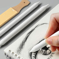 19 accesorios para bocetos, herramientas de dibujo de bocetos, incluyendo broches de mezcla, tortillas y sacapuntas de papel de lija para dibujo de estudiante - Arteztik
