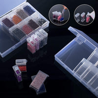 41 piezas de herramientas de pintura de diamante 5D y kits de accesorios con 24 ranuras de diamante caja de bordado y rodillo para arte manualidades adultos - Arteztik
