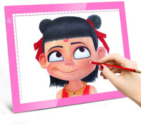 LITENERGY - Caja de luz LED de seguimiento A4 portátil, ultrafina, ajustable, USB, para dibujo de tatuajes, streaming, bocetos, animación, estenciling - Arteztik
