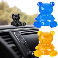 2 piezas de molde de resina de oso epoxi 3D oso moldes de epoxi titular del teléfono molde de silicona en forma de oso molde de resina para manualidades DIY decoración del coche, accesorios de decoración del hogar - Arteztik
