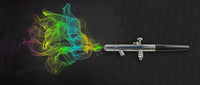 PNTgreen - Juego de pistola de pulverización profesional de 0.035 in para aerógrafo de doble acción por gravedad - Arteztik
