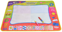 Geniteen Aqua Magic Doodle Mat Water Doodle Dibujo Mat Colorido Educativo Arte Escribir Mat - Arteztik
