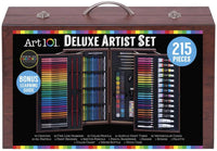 Art 101 caja de madera para artistas (215 útiles). - Arteztik
