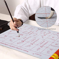 Teagas - Cepillo de caligrafía chino reutilizable para la práctica de caligrafía china, 2 piezas (trazos de escritura) - Arteztik
