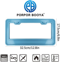 Molde de goma del molde de la resina del molde del silicón del marco de la placa DIY-PORPOR BOOYA - Arteztik
