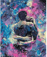 BAISITE Pintura por números para adultos, 16.0 in de ancho x 20.0 in de largo lienzo, pintura con pinceles, pintura acrílica pigmentada 8217, Algodón, HXL-8217-1., L - Arteztik
