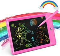 KOKODI - Tableta de escritura LCD de 8,5 pulgadas de color Doodle Board Dibujo Tablet, bloc de dibujo electrónico con función de bloqueo, juguetes educativos y de aprendizaje para niñas de 3, 4, 5 y 6 años (azul) - Arteztik
