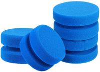Astarexin - Esponjas de pintura redondas para aplicar esponjas de acuarela, 4 unidades, color azul - Arteztik
