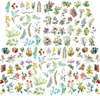Jelacy - Juego de pegatinas de flores verdes, para manualidades, manualidades, portátiles, álbumes de recortes, álbumes de recortes, diario, manualidades, 140 unidades - Arteztik
