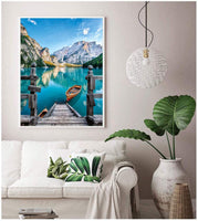 Kit de pintura de diamantes 5D por número, pintura de bordado con diamantes de imitación, decoración de pared de interior, regalos de arte y manualidades - Arteztik
