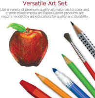 Faber Castell - Set de arte para niños, Set de Esenciales del Artista, Colores Variados - Arteztik
