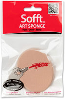 Colorfin PP61041 PanPastel Sofft - Esponja ovalada grande (1 unidad) - Arteztik
