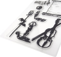 honbay 6 hojas diferentes estilo Pretty patrones silicona transparente tarjeta de sellos para decoración y álbumes de recortes - Arteztik
