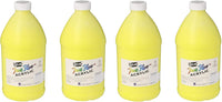 Sax 439277 True Flow Pintura acrílica para cuerpo pesado, 1/2 galón, amarillo cromado - Arteztik
