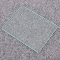 DIY Leather Craft Glass Slicker for Burnishing, Leather Polishing Tempered Glass Burnisher Slicker Plate Leather Craft Tools - Arteztik
