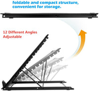 Soporte de gran versión con ventilación ajustable caja de luz para portátil, imagen multifunción (12 ángulos) soporte de rastreo evitado para AGPtek/Huion A3 A4 LED Tracing Light Pad & Diamond Painting - Arteztik
