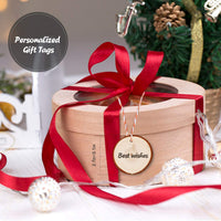 5ARTH - 30 rebanadas de madera natural – Kit de madera sin terminar de 2.4 – 3.1 in – Kit de madera con agujero en círculos de madera para arte, rebanadas de madera, adornos de Navidad, manualidades - Arteztik
