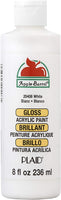 Apple Barrel 20424E Pintura acrílica brillante en varios colores (8 onzas), color azul brillante (gloss real blue) - Arteztik
