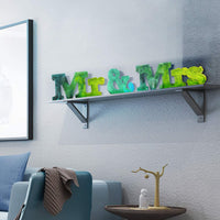 Richoose - Molde para letreros de palabras para señor y señora (9 unidades, 3 unidades), diseño de letras de resina de silicona con 6 luces de cadena para bricolaje y resina epoxi - Arteztik
