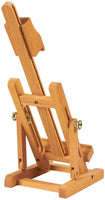 H-Frame caballete – Lienzo Arte Caballete para mesas y escritorios – Madera Studio Artista Caballete – Ajustable y Plegable – Para lienzos de hasta 11.6 inches en altura, 4.9 x 15 x 6.3 inches - Arteztik
