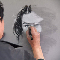 MISULOVE - Juego de lápices de dibujo profesional, 12 lápices de grafito (12B - 4H), ideal para dibujar artes, bocetos, sombreado, para principiantes y artistas profesionales. - Arteztik
