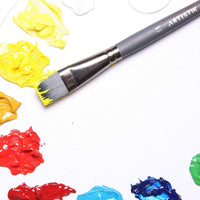 Juego de pinceles de pintura con detalles finos, juego de 12 piezas, pinceles en miniatura para acrílico, acuarela de aceite, miniaturas de manualidades, pinceles, kit de pintura profesional con detalles - Arteztik

