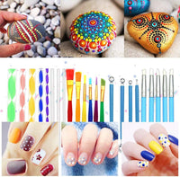 Mandala Dotting Tools Set, 32 piezas Pen Ball Stylus Dotting Art Herramientas y plantillas con una bolsa de almacenamiento impermeable para pintar rocas, arcilla Pottery Craft, Nail Dotting y dibujo artístico - Arteztik

