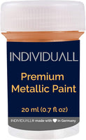 Juego de 8 pinturas acrílicas individuales, color dorado, plateado, bronce, cobre, efecto metálico brillante, pintura de alta calidad fabricada en Alemania, pigmentación de metal extremadamente alta - Arteztik
