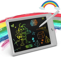 KOKODI - Tableta de escritura LCD de 8,5 pulgadas de color Doodle Board Dibujo Tablet, bloc de dibujo electrónico con función de bloqueo, juguetes educativos y de aprendizaje para niñas de 3, 4, 5 y 6 años (azul) - Arteztik
