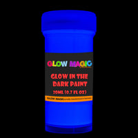 Juego de pintura acrílica que brilla en la oscuridad, pintura fluorescente fosforescente de neón para Halloween - Arteztik
